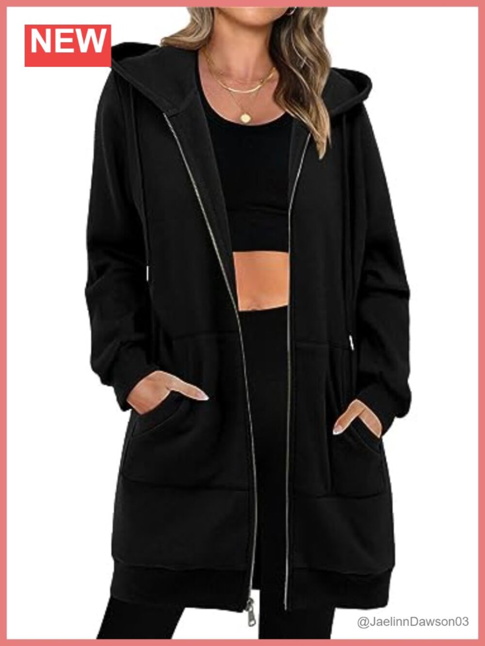 Womens Oversized Zip Up Fleece Hoodie Long Sleeve Sweatshirt with Pockets